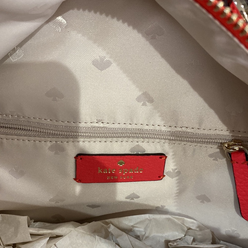 ๐ Kate spade NWT $459 Jackson stoplight medium backpack gorgeous ๐ - Picture 10 of 12